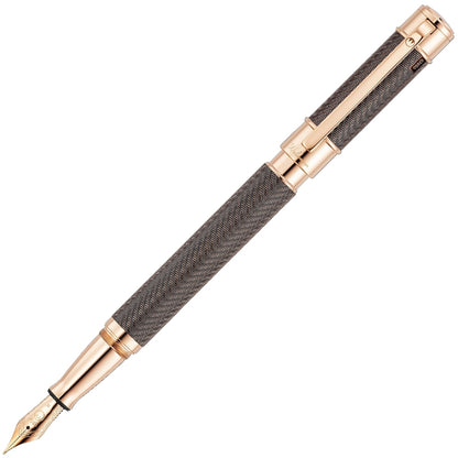 Waldmann Füller Commander 25 Ltd. Edt., rosevergoldet, braun