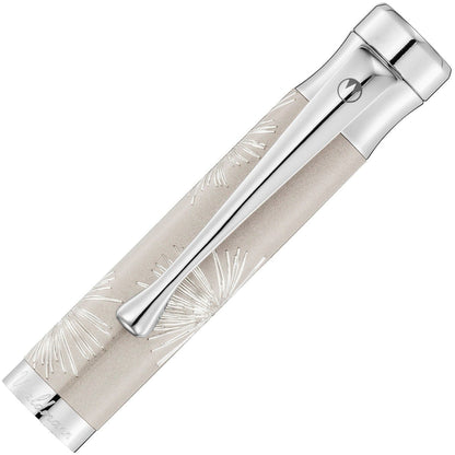 Waldmann, Fountain Pen, Starbust 18kt, Sterling Silver / Galaxy Grey