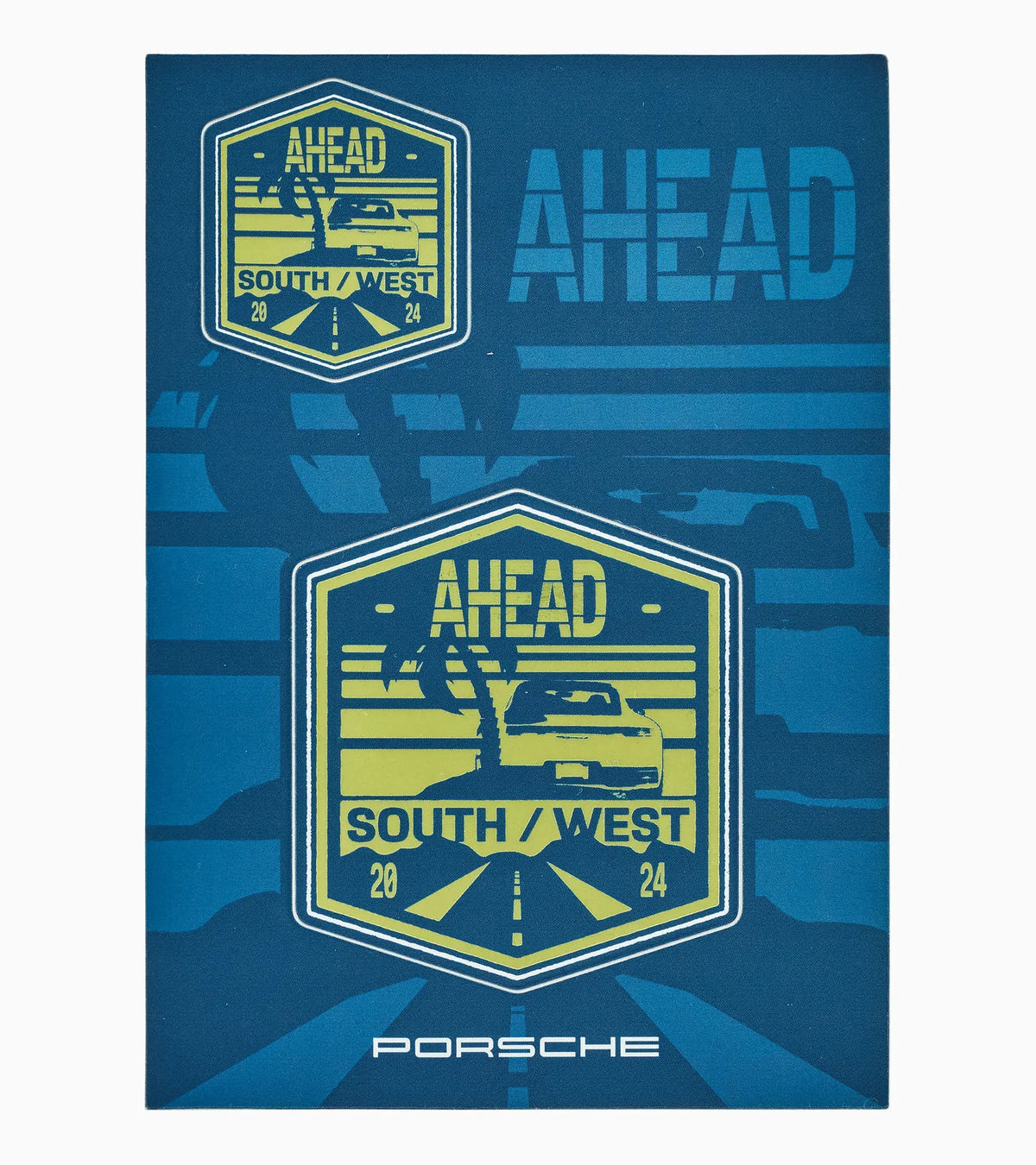 Porsche Design AHEAD Sticker-Set  #1