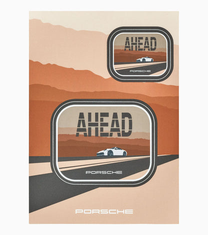 Porsche Design AHEAD Sticker-Set  #1
