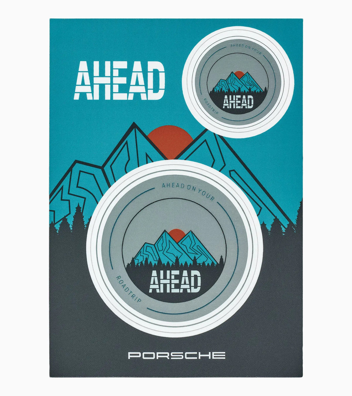 Porsche Design AHEAD Sticker-Set  #1