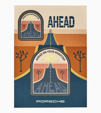 Porsche Design AHEAD Sticker-Set #2