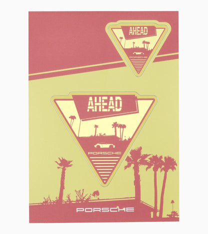 Porsche Design AHEAD Sticker-Set #2