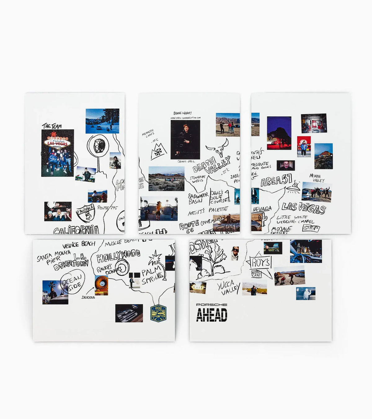 Porsche Design AHEAD Sticker-Set  #1