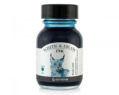 Octopus Write & Draw Ink Blue Lynx Schreib- und Zeichentusche