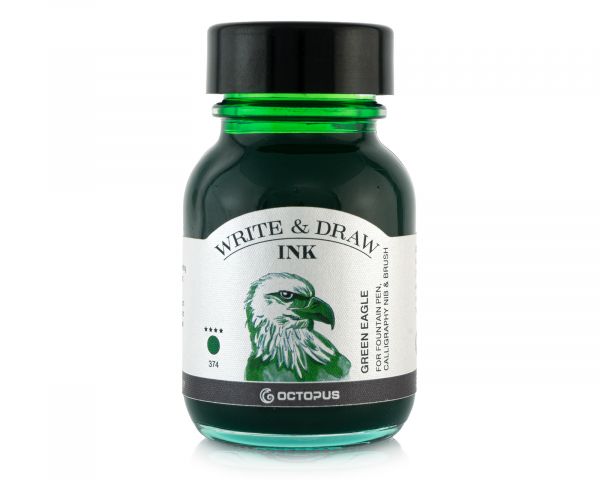 Octopus Fluids Write & Draw Green Eagle Ink