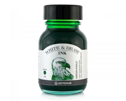 Octopus Fluids Write & Draw Green Eagle Ink