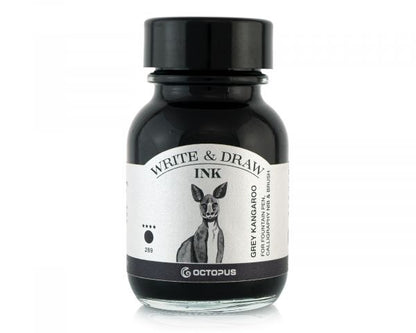 Octopus Writing and Drawing Ink Write & Draw Ink 289 Grey Kangaroo Grey