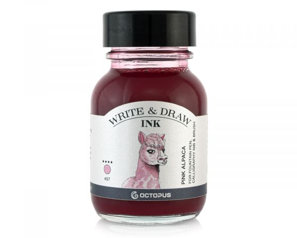 Octopus Pigmented Writing and Drawing Ink Octopus Write & Draw 457 Pink Alpaca