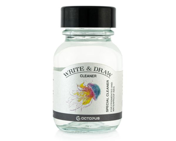 Octopus Fluids Special Cleaner for Writing and Drawing Instruments Write & Draw vegan
