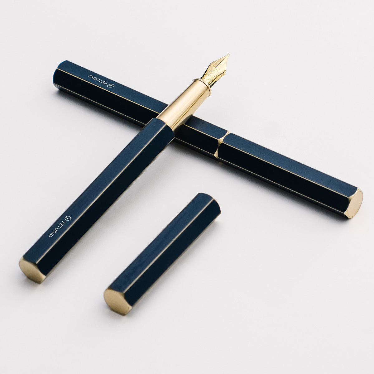 YSTUDIO Füller, Classic Revolve, dunkelblau
