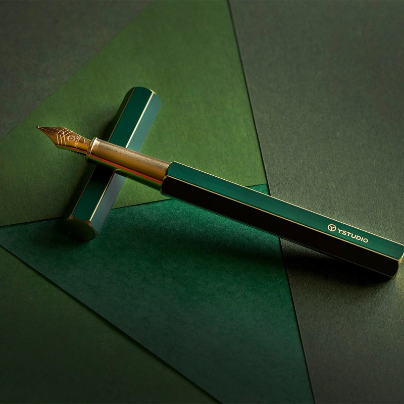 YSTUDIO Füller, Classic Revolve, dunkelgrün