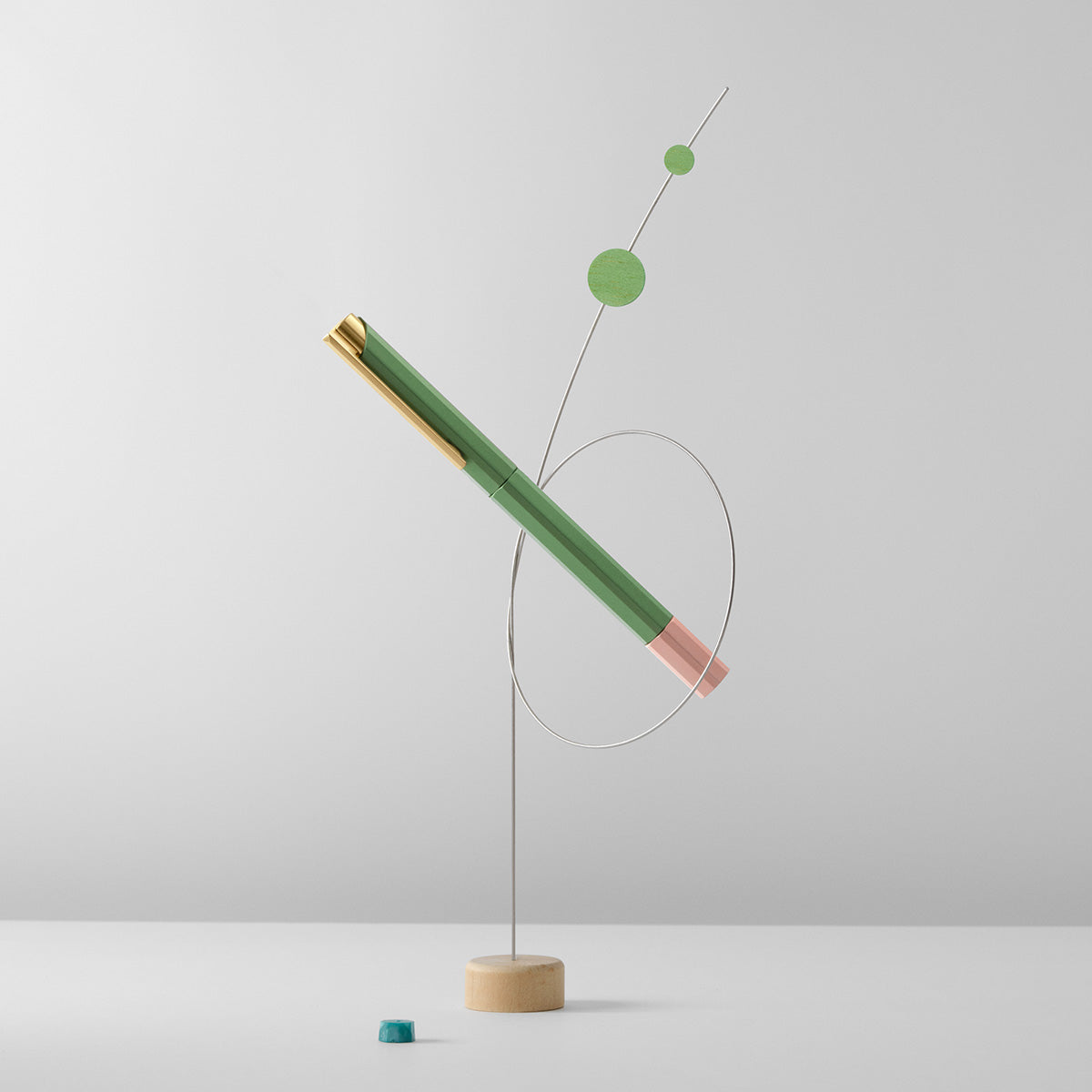 YSTUDIO Rollerball Pen, Glamour Evolve-Bihex, Absinthe