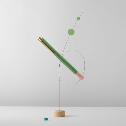 YSTUDIO Rollerball Pen, Glamour Evolve-Bihex, Absinthe