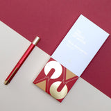 YSTUDIO Tintenroller, Glamour Evolve-Bihex, Marsala