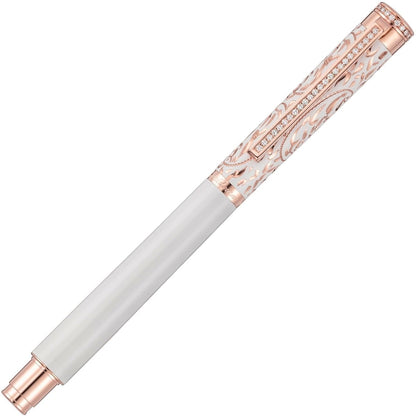 Waldmann, Füller, Xetra Vienna Diamond Lady, Weiß, Rosegold, 43 Diamanten, 0,60 TW-SI1-4