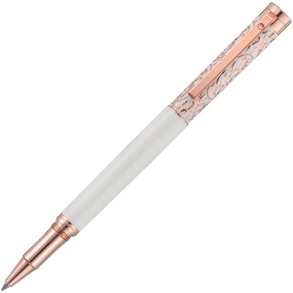 Waldmann, Tintenroller, Xetra Vienna Lady, Weiß, Rosegold-1