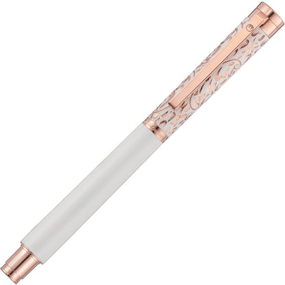 Waldmann, Tintenroller, Xetra Vienna Lady, Weiß, Rosegold-4