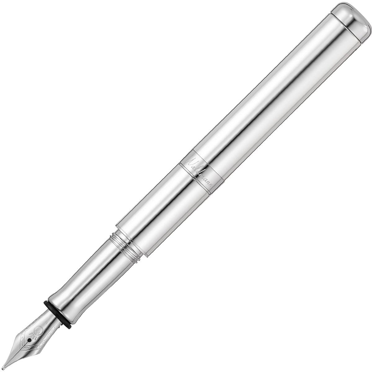 Waldmann, Füller, Voyager, Silber, Hochglanz-1