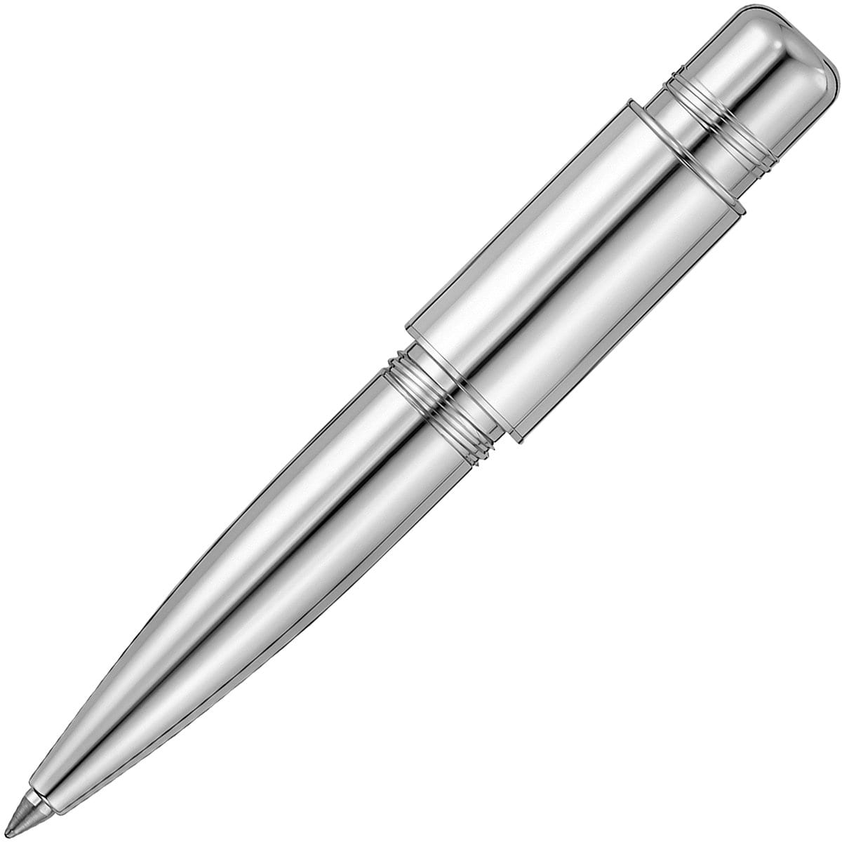 Waldmann, Tintenroller, Voyager, Silber, Hochglanz-4