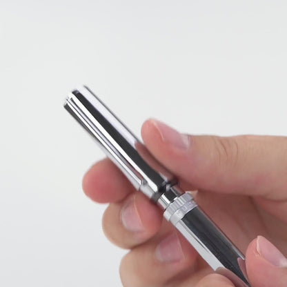 Hugo Boss Gear Set, Kugelschreiber & Tintenroller, Silber