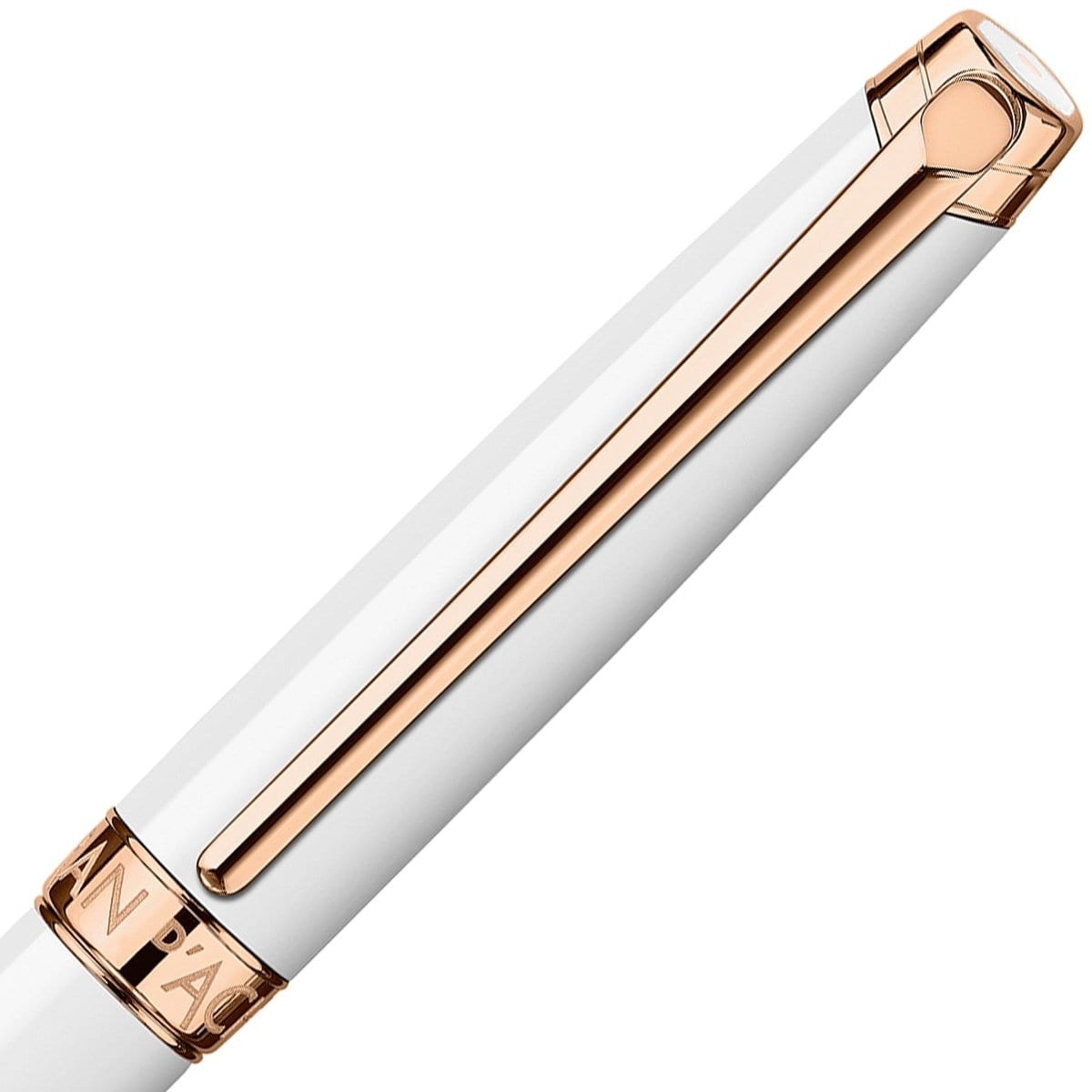Caran d'Ache, Kugelschreiber, Leman Weiß Rosegold-3