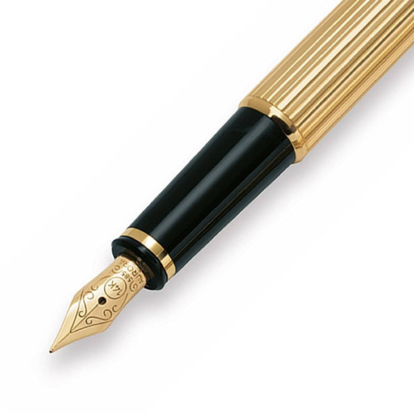 Aurora, Füller, 88, Gold, Linien Design, 333% Gold-2