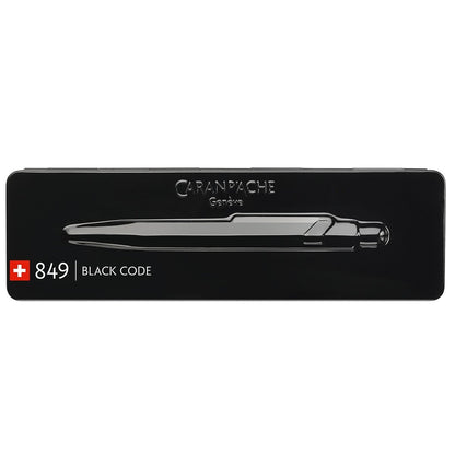 Caran d'Ache, Kugelschreiber, 849, Black Code-6