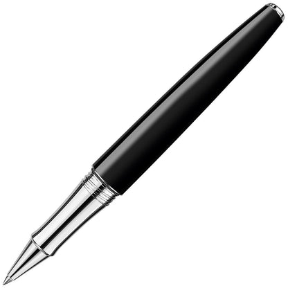 Caran d'Ache, Tintenroller, Léman, Bicolor Schwarz, versilbert/rhodiniert-4