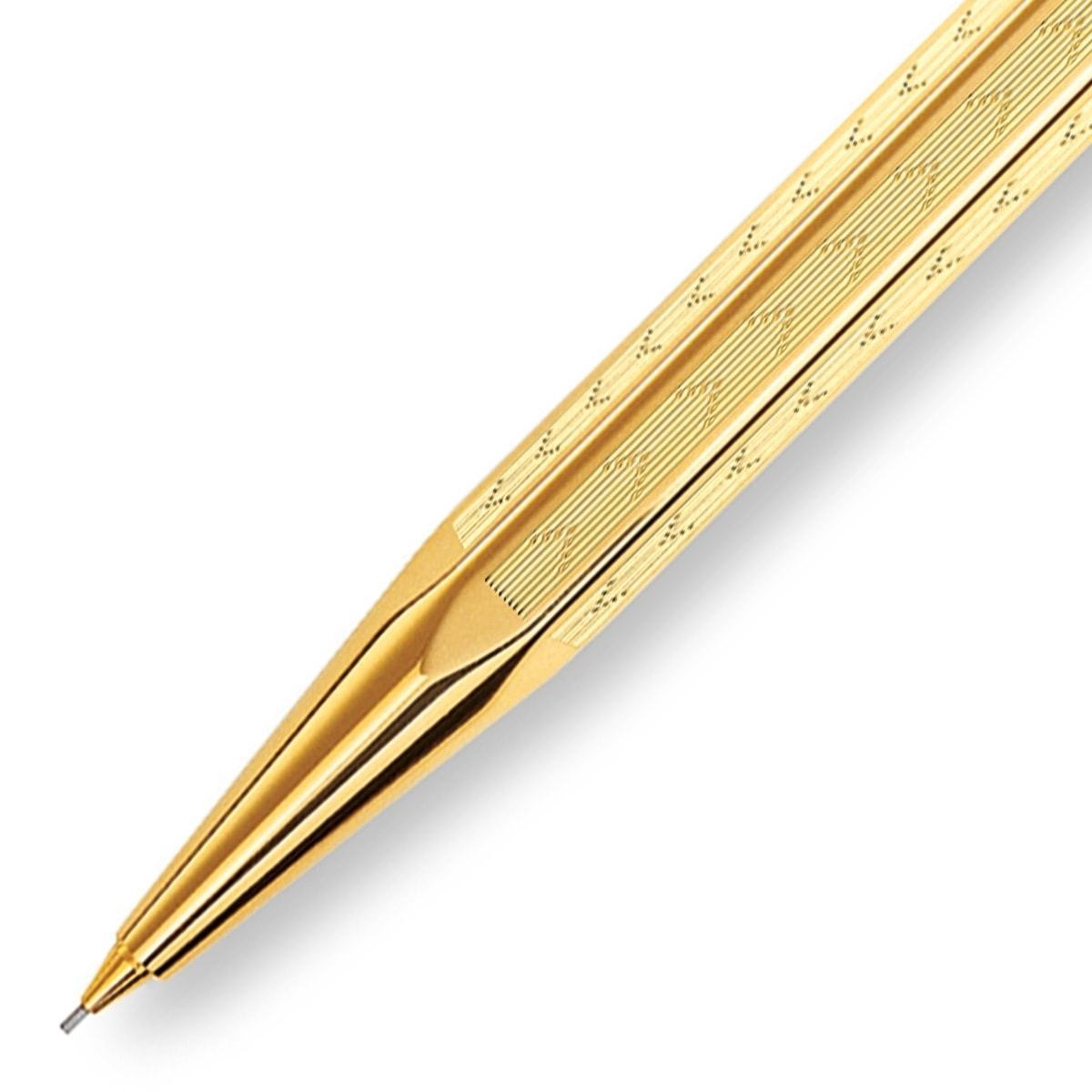Caran d'Ache, Bleistift, Ecridor, Chevron vergoldet-2