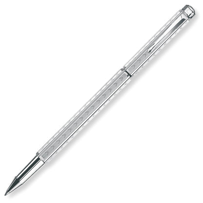 Caran d'Ache, Tintenroller, Ecridor, Chevron versilbert/palladiert-1