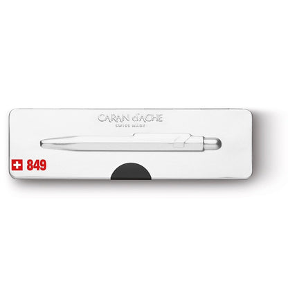 Caran d'Ache, Kugelschreiber, 849, POP line, mit Etui, Schwarz-4