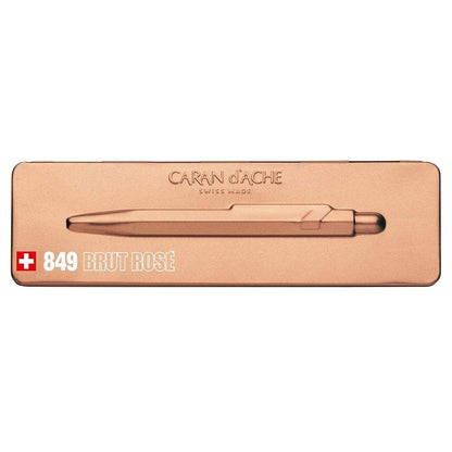 Caran d'Ache, Kugelschreiber, 849, Brut Rose, mit Etui, Rose-6