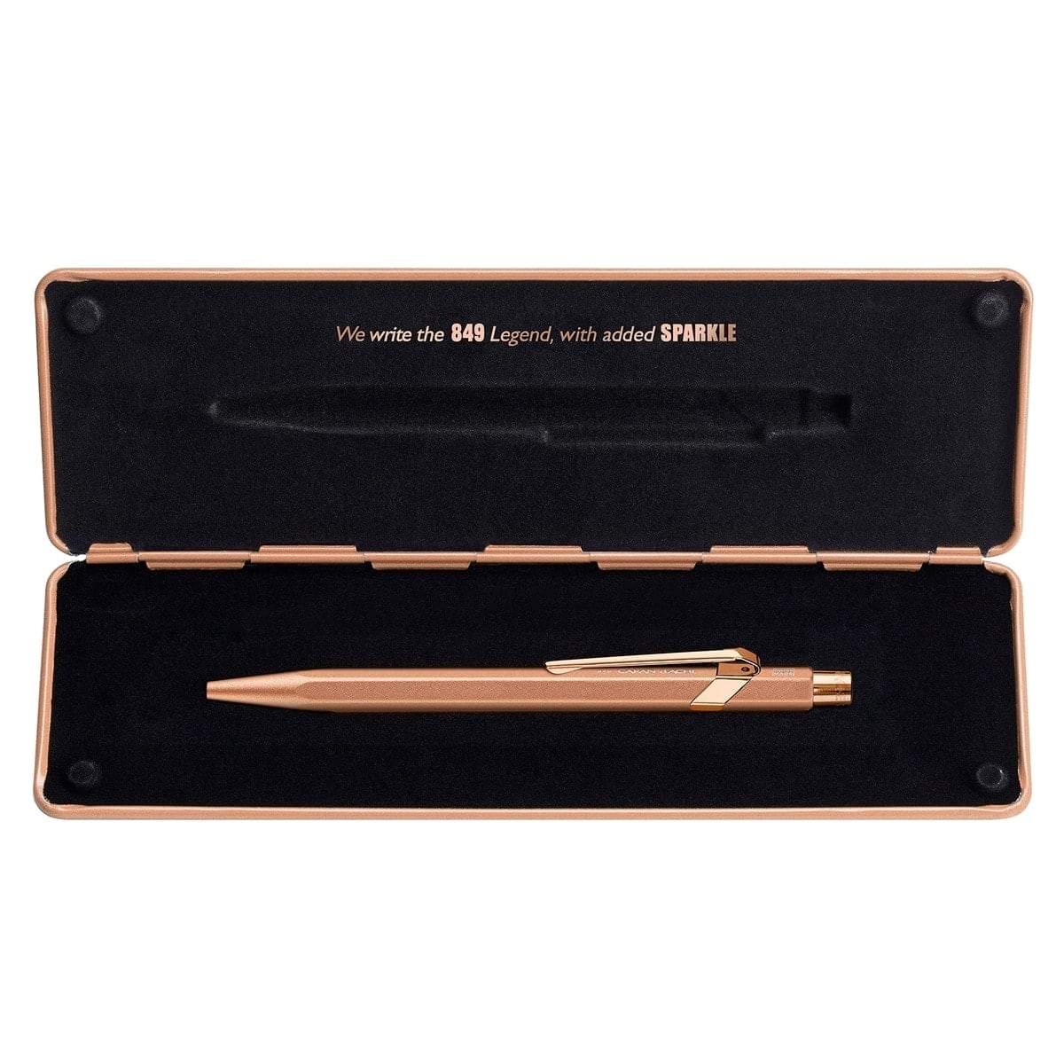 Caran d'Ache, Kugelschreiber, 849, Brut Rose, mit Etui, Rose-4