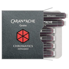 Caran d'Ache, Tintenpatrone Chromatics, 6 Stk. Infrared