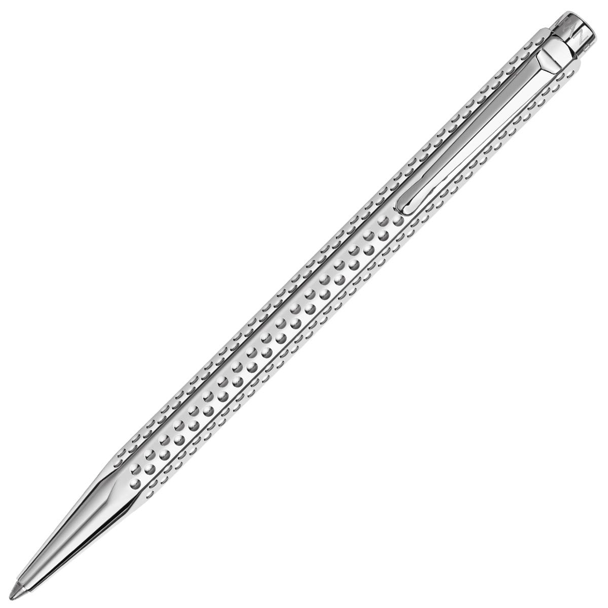 Caran d'Ache, Kugelschreiber, Ecridor, Golf versilbert/palladiert-1