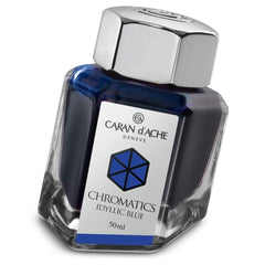 Caran d'Ache, Tintenglas Chromatics, Idyllic Blue
