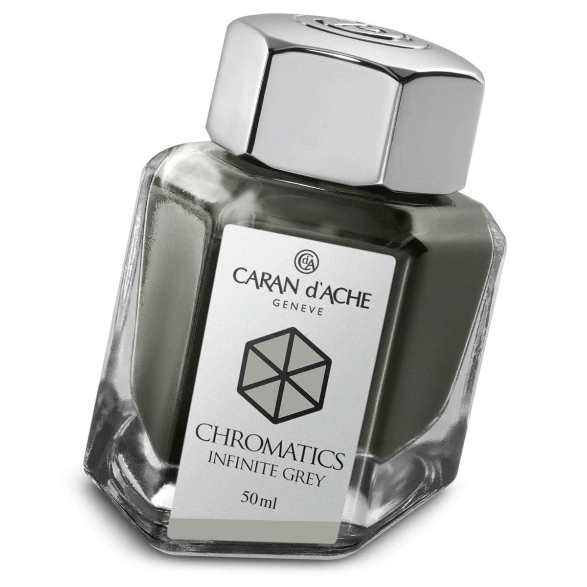 Caran d'Ache, Tintenglas, Infinite Grey-1