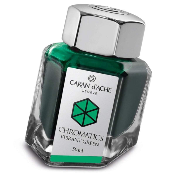 Caran d'Ache, Tintenglas, Vibrant Green-1