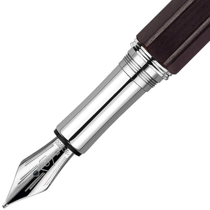 Caran d'Ache, Füller, Varius, Ebony Silber rhodiniert-2