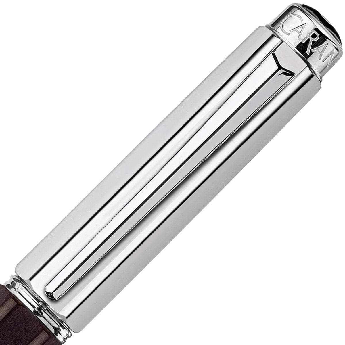Caran d'Ache, Füller, Varius, Ebony Silber rhodiniert-3