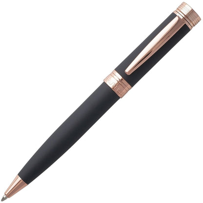 Cerruti 1881, Kugelschreiber, Zoom, schwarz, rosegold-1