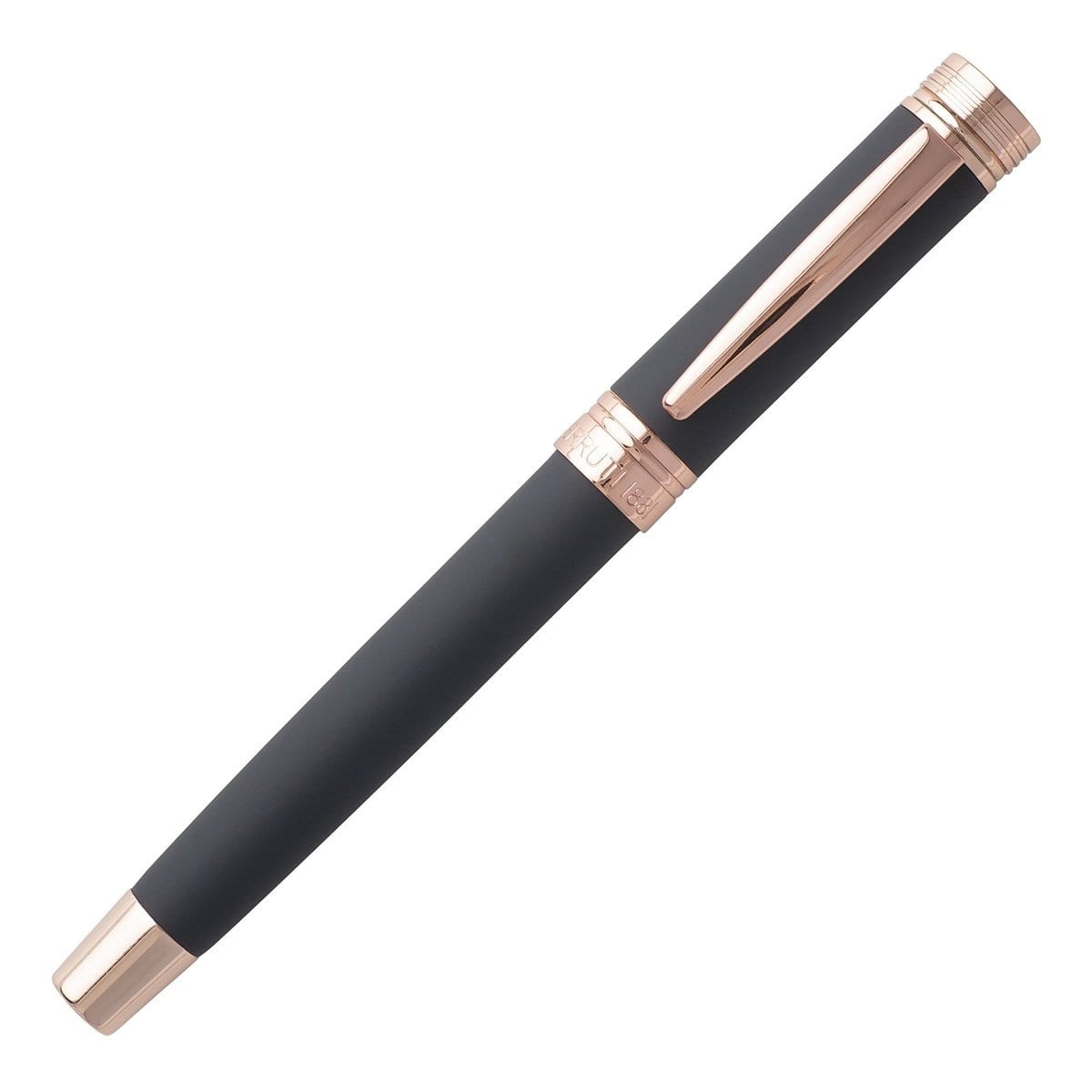 Cerruti 1881, Tintenroller, Zoom, schwarz, rosegold-4