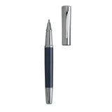 Cerruti 1881, Tintenroller, Conquest, dunkelblau, chrom-4