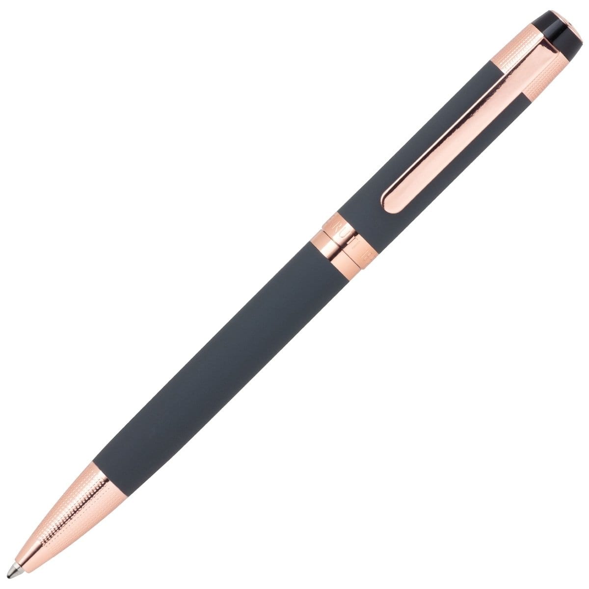 Cerruti 1881, Kugelschreiber, Thames, schwarz, rosegold-1