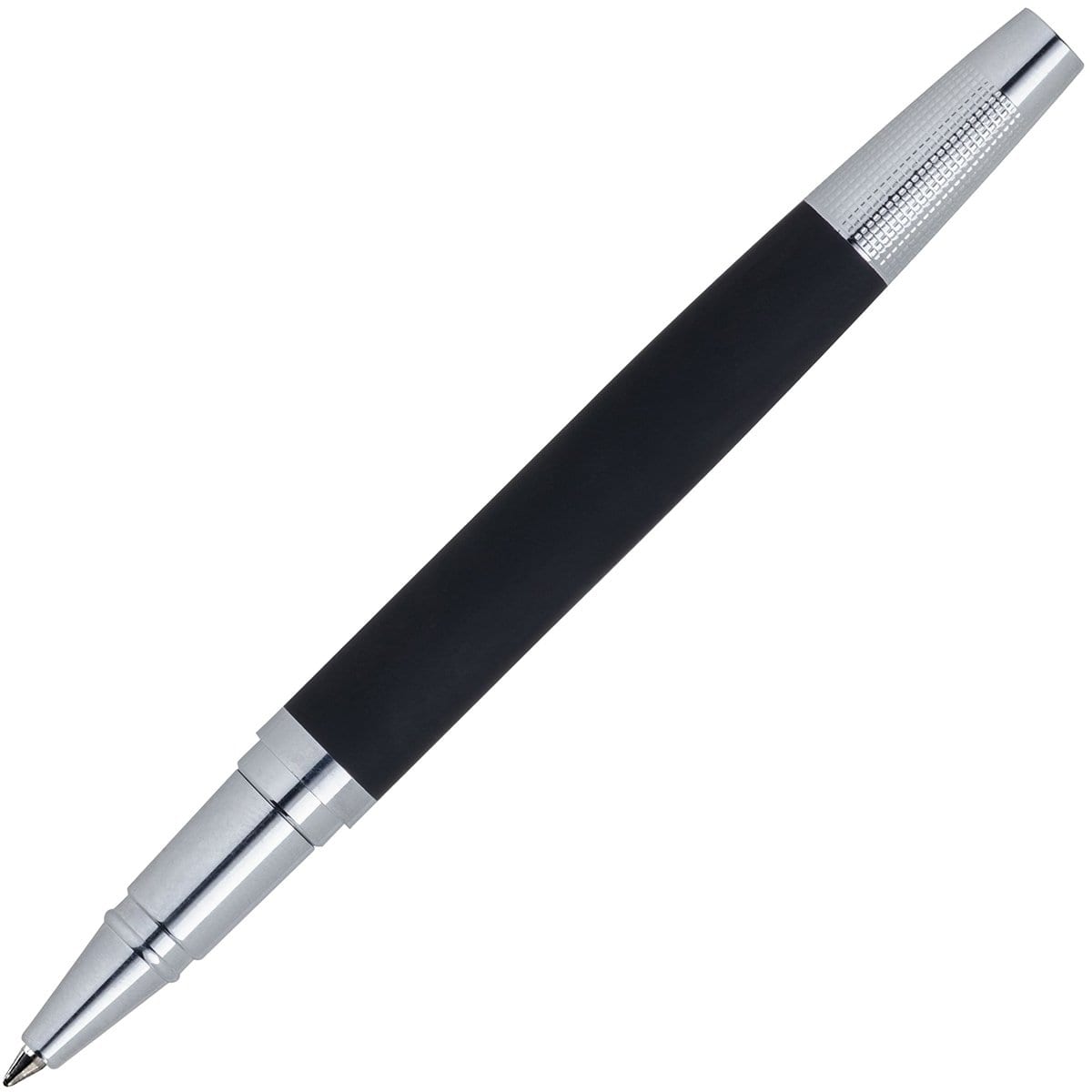 Cerruti 1881, Tintenroller, Thames, schwarz, chrom-1