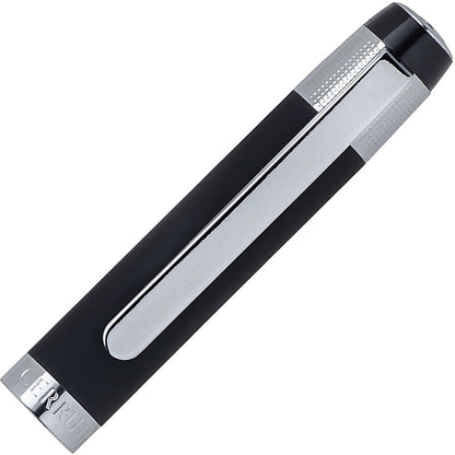 Cerruti 1881, Tintenroller, Thames, schwarz, chrom-3