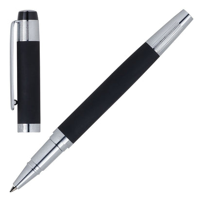 Cerruti 1881, Tintenroller, Thames, schwarz, chrom-4