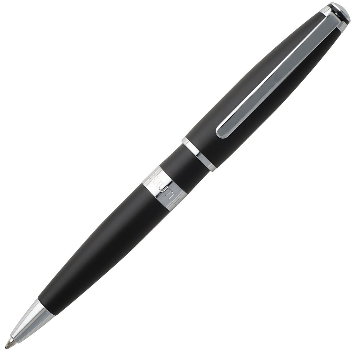 Cerruti 1881, Kugelschreiber, Bicolore, schwarz, chrom-1