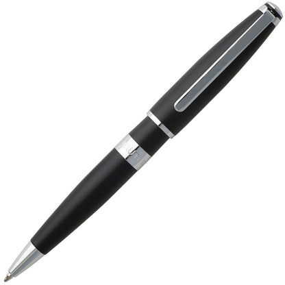 Cerruti 1881, Kugelschreiber, Bicolore, schwarz, chrom-1